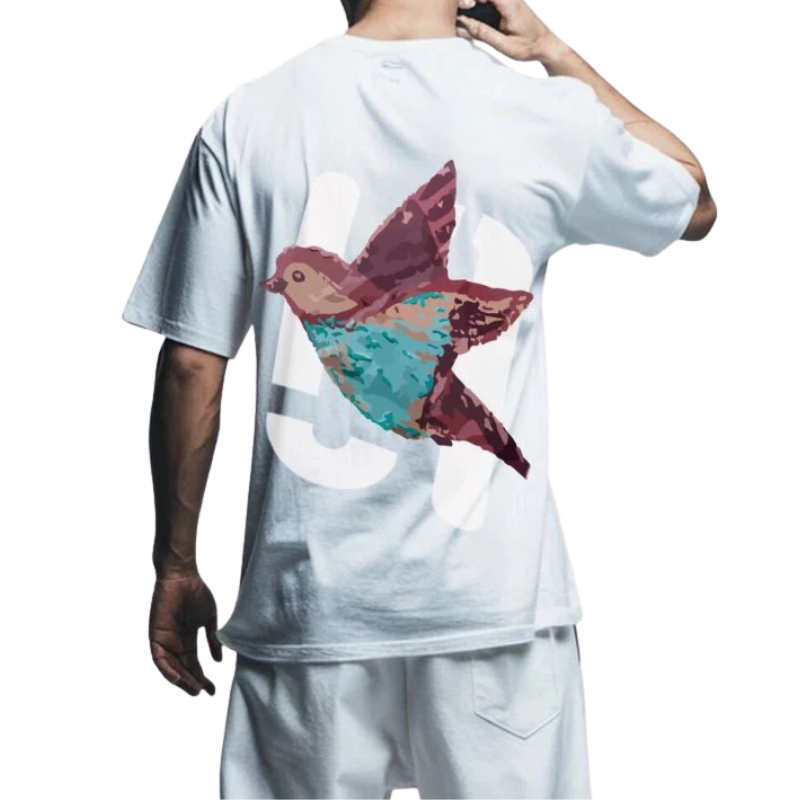 Sullitt Feathered Friend White Tshirt