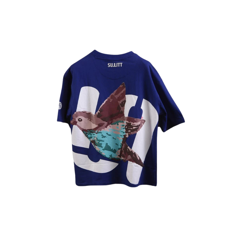 Sullitt Feathered Friend Blue Tshirt