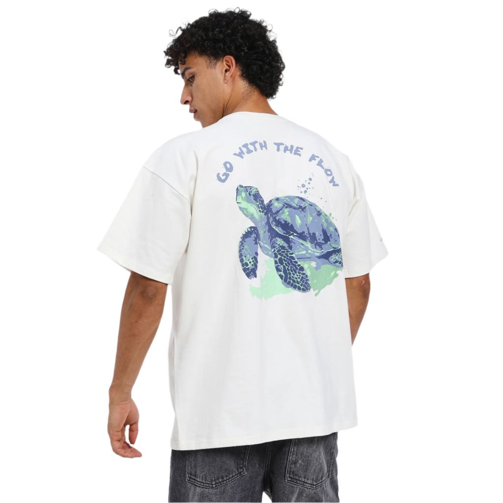 Go with the flow puff t-shirt