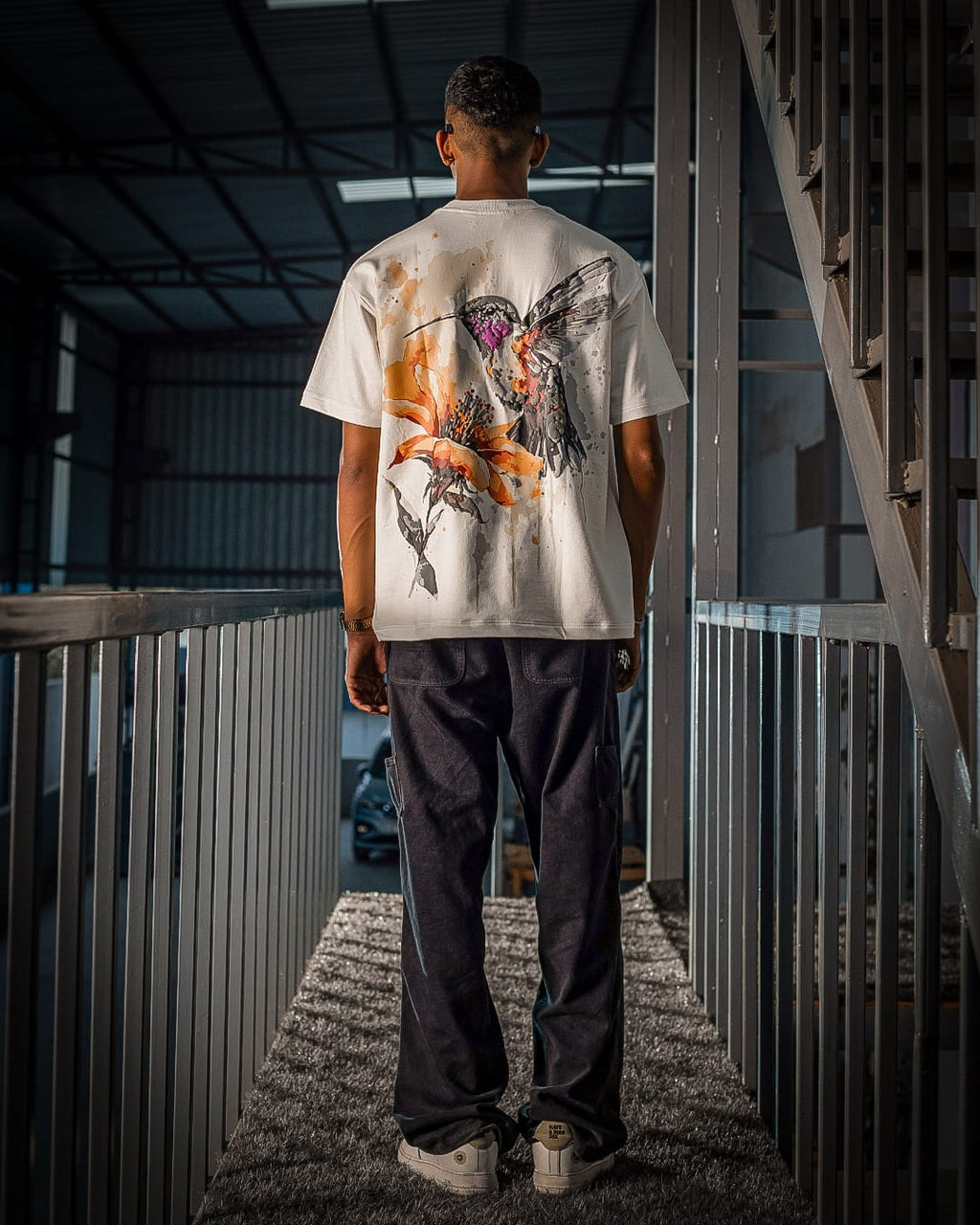 KISS OF NECTAR WHITE TEE