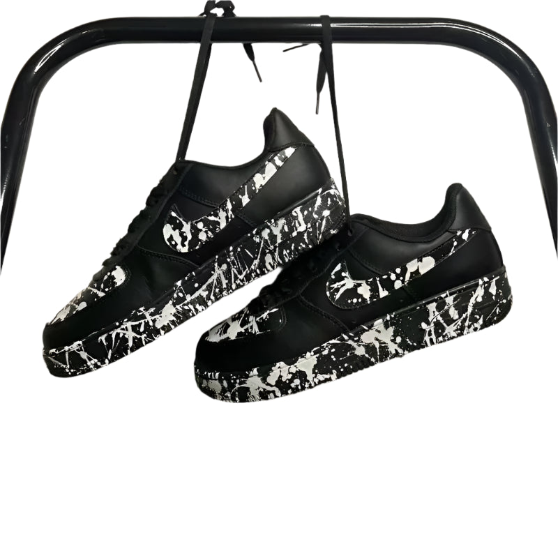 Nike Air Force 1 Low SPLATTER (BLACK/WHITE)