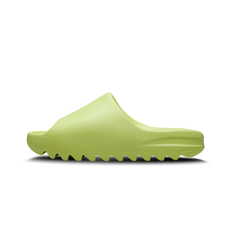 Adidas Yeezy Slides Green Glow
