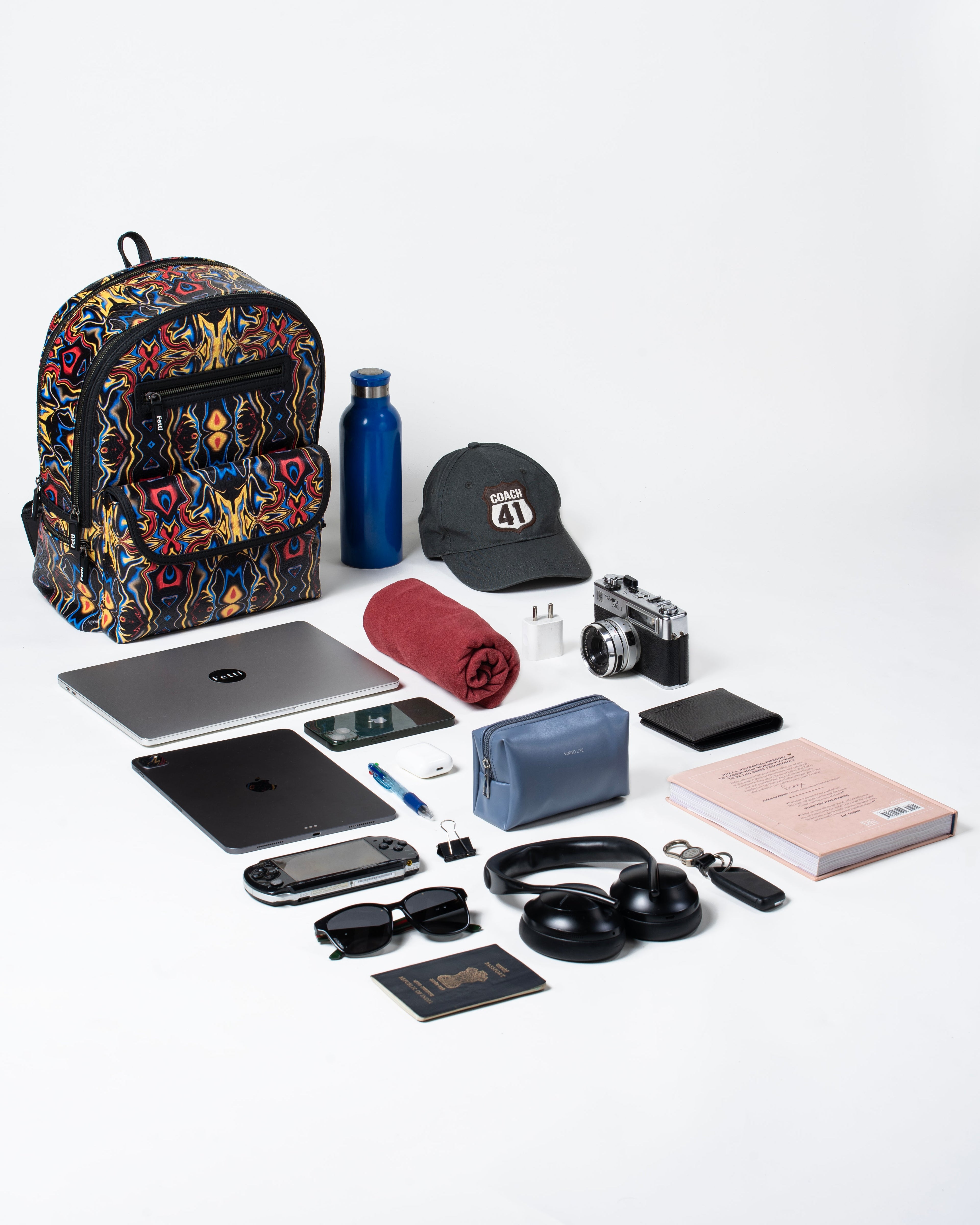 Kosmic Immersion Backpack - Noir Women - Fetti