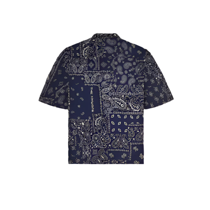 Bandana Print Logo Shirt
