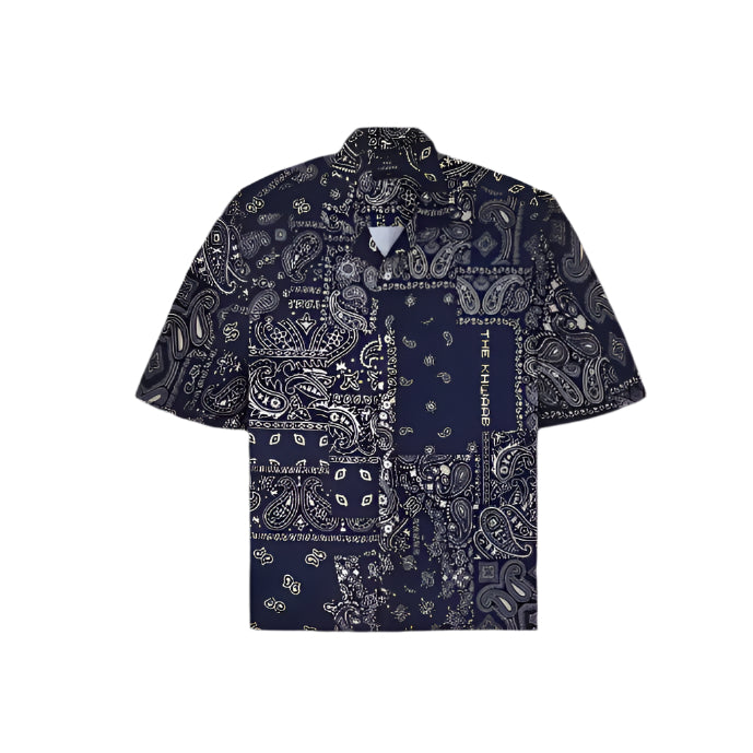 Bandana Print Logo Shirt