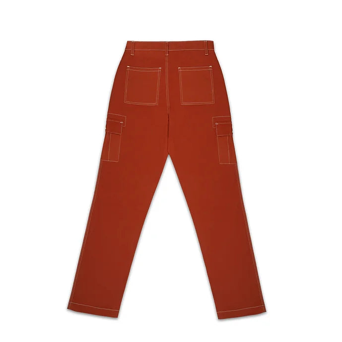 Orange Clay Pants