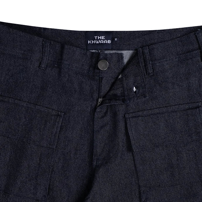 Denim Utility Pants