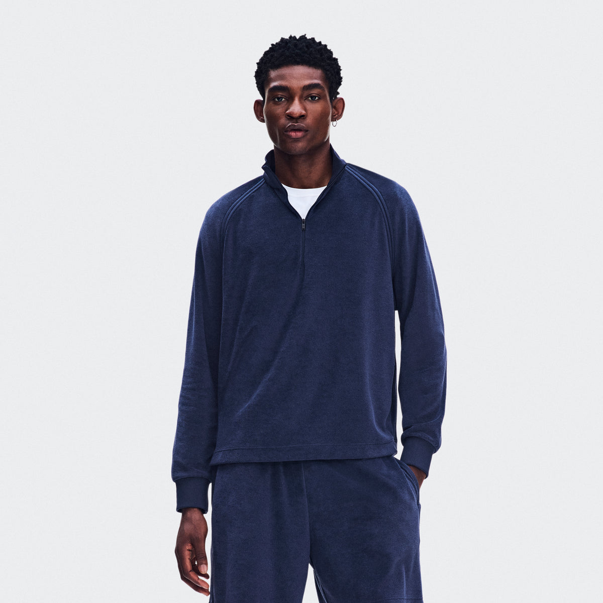 Courtside Pullover Terry - Mens