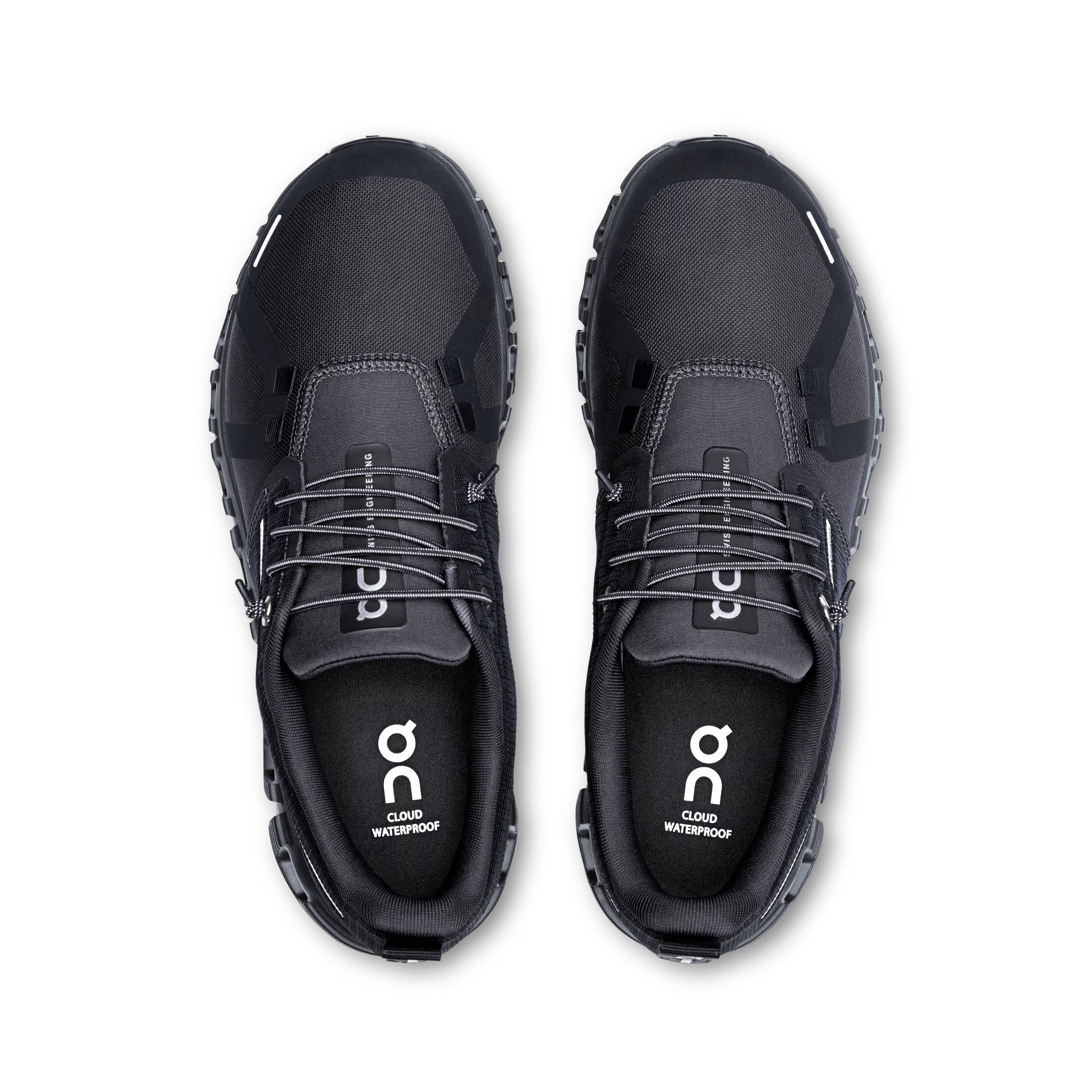 On Running Cloud 6 Waterproof All Black