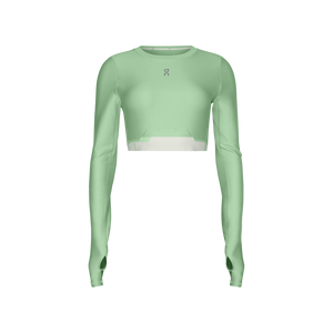 Train Long Sleeve Crop - Womens