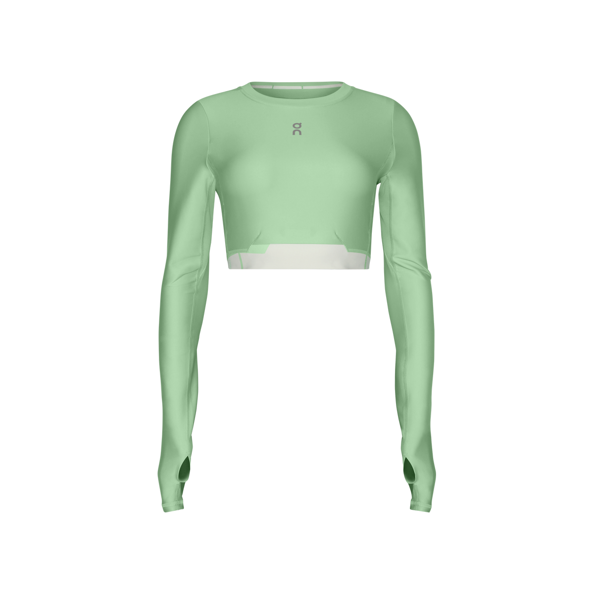 Train Long Sleeve Crop - Womens
