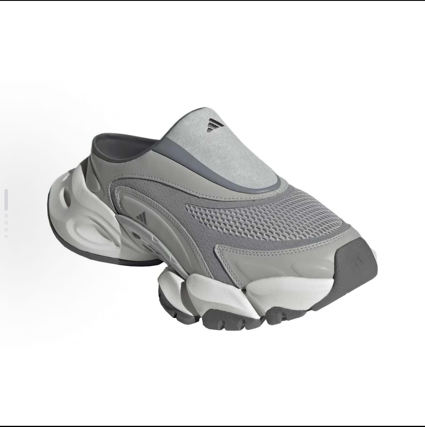 adidas xlg MULE METALLIC SILVER