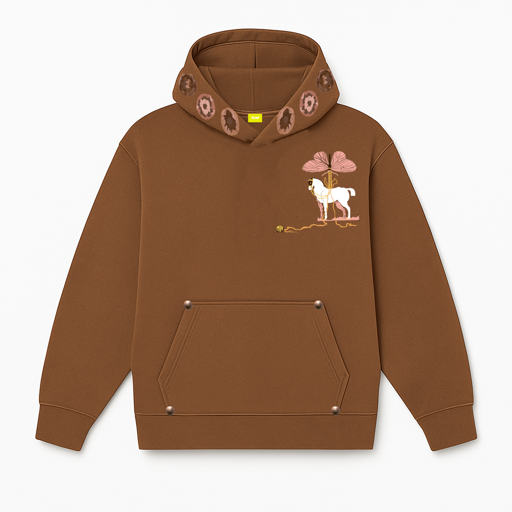 MYSTIC GRASP HOODIE (BROWN)