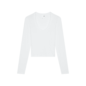 All-Day Ribbed Long-T - Womens