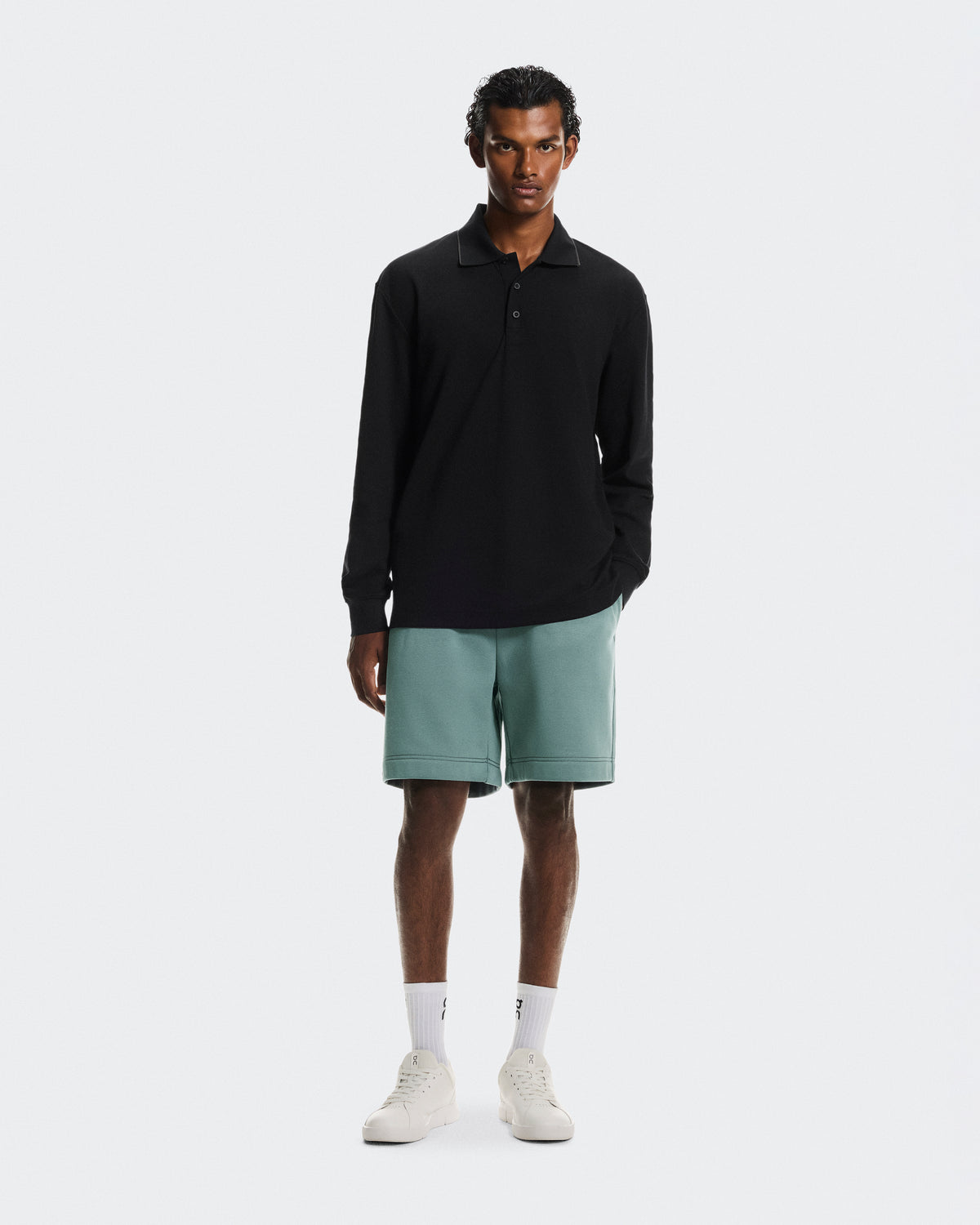 Courtside Long-T Polo - Mens