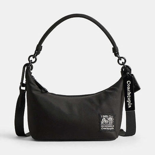 Coach Coachtopia Loop Shoulder Bag Black