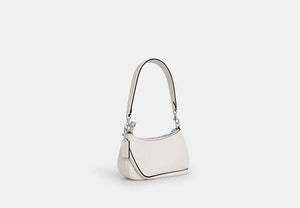 Teri Mini Crossbody Bag - Silver/Chalk