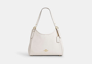Erin Shoulder Bag - Gold/Chalk