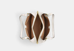 Erin Shoulder Bag - Gold/Chalk