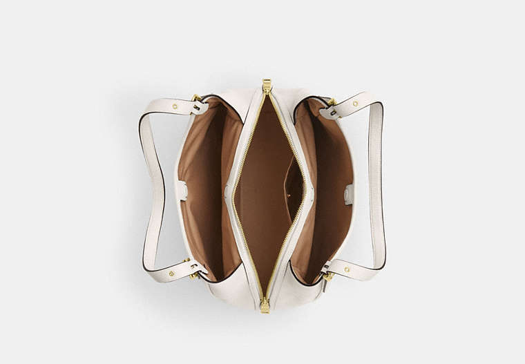 Erin Shoulder Bag - Gold/Chalk