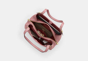 Erin Shoulder Bag - Gold/Peony