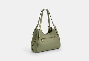 Erin Shoulder Bag - Gold/Pistachio