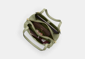Erin Shoulder Bag - Gold/Pistachio