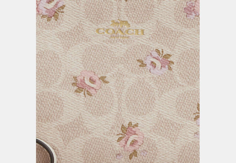Corner Zip Wristlet - Gold/Sand Multi