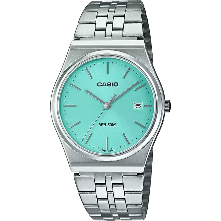 Casio Men Analogue Quartz Watch With Stainless Steel Strap Mtp-b145d-2a1vef