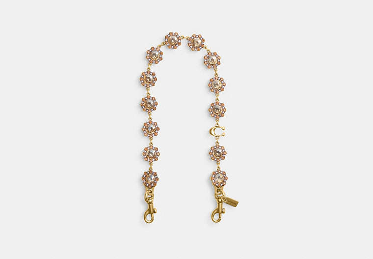 Short Jewelry Chain Strap - Brass/Yellow Multi