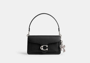 Signature Bag Charm - Silver/Purple