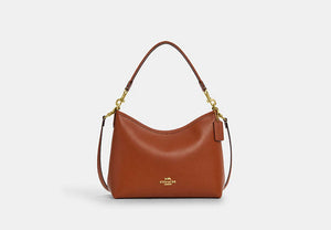 Laurel Shoulder Bag - Gold/Tan