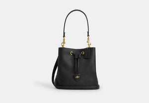 Rowan Bucket Bag - Gold/Black