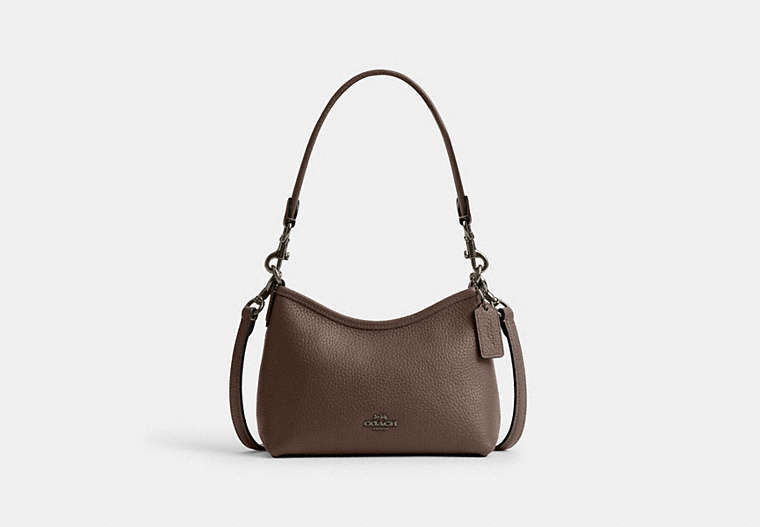 Laurel Small Shoulder Bag - Gunmetal/Dark Stone