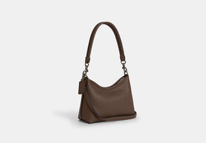 Laurel Small Shoulder Bag - Gunmetal/Dark Stone