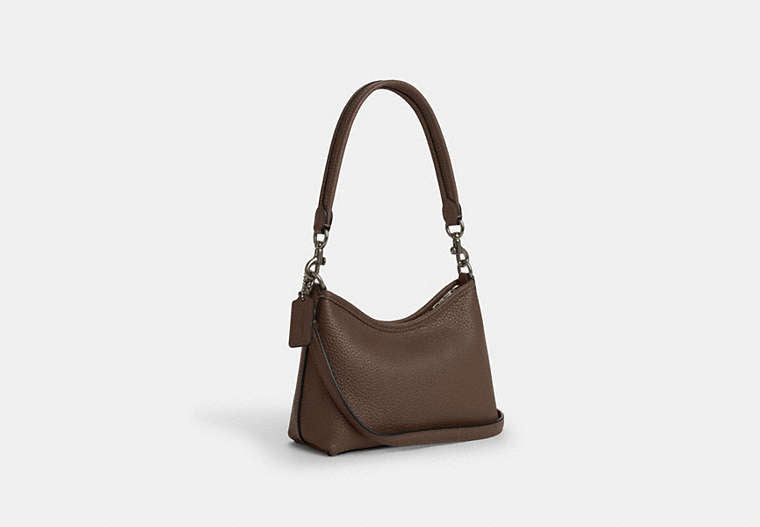 Laurel Small Shoulder Bag - Gunmetal/Dark Stone