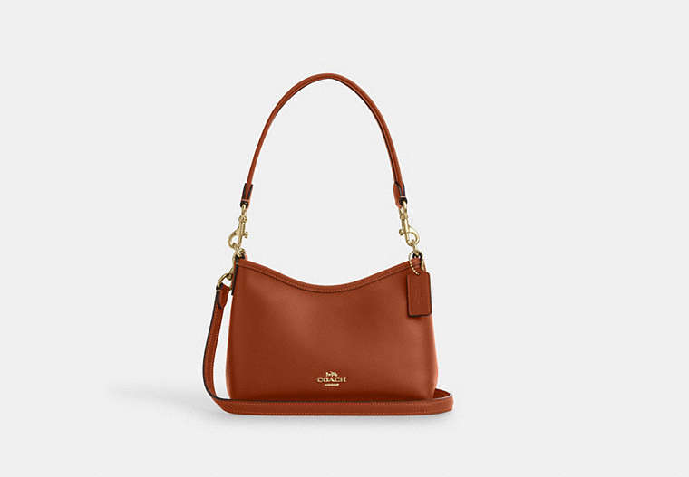 Laurel Small Shoulder Bag - Gold/Tan