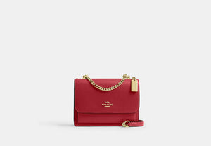 Klare Crossbody Bag - Gold/True Red