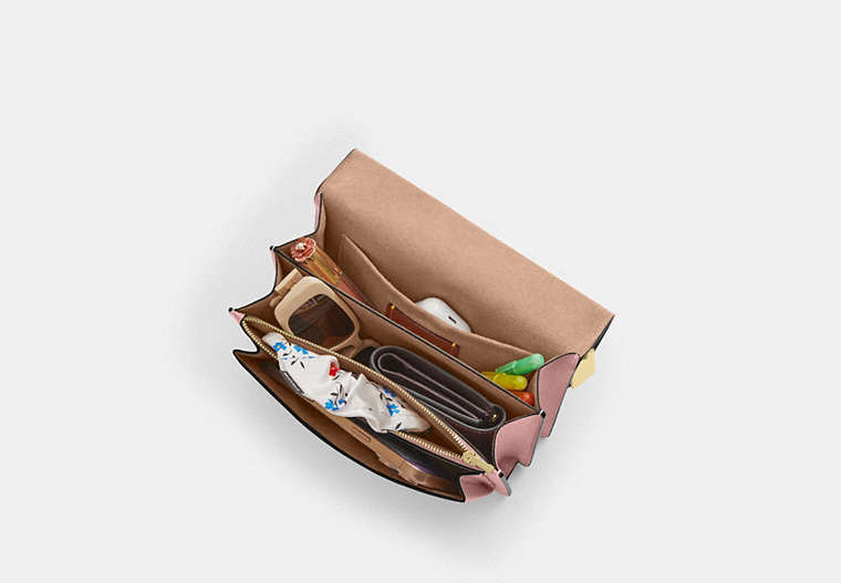 Klare Crossbody Bag - Gold/Pink Petal