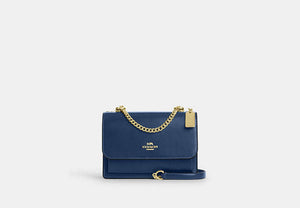 Klare Crossbody Bag - Gold/Deep Blue