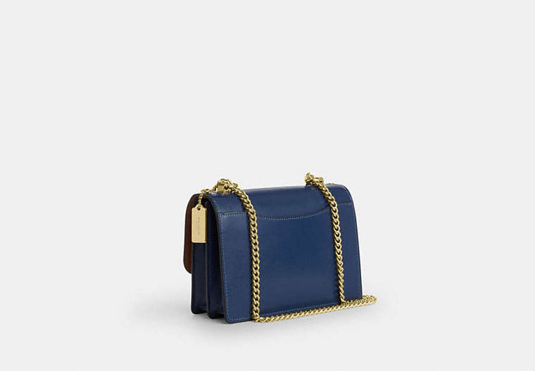 Klare Crossbody Bag - Gold/Deep Blue