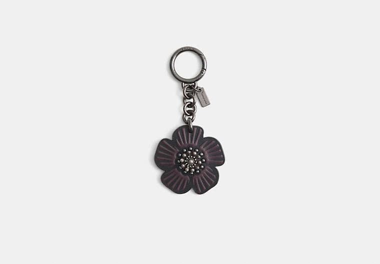 Signature Bag Charm - Pewter/Black
