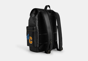 Sprint Backpack In Signature Jacquard - Gunmetal/Charcoal Multi