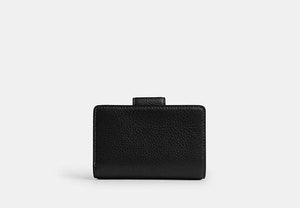 Medium Corner Zip Wallet - Gold/Black