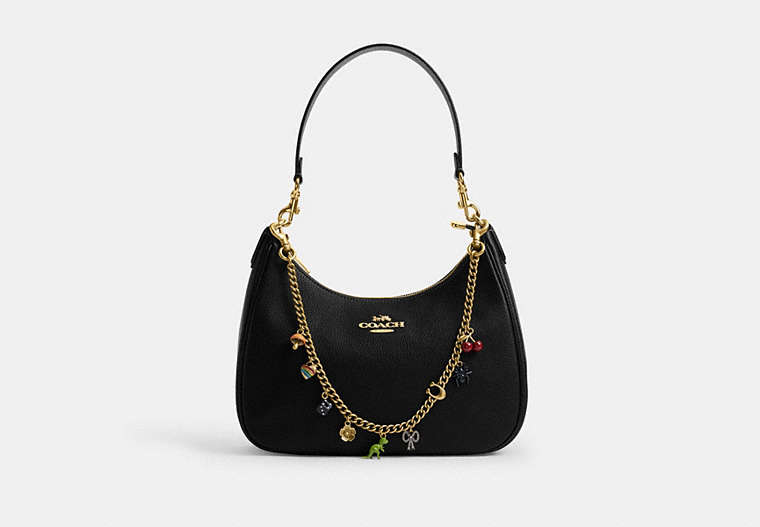 Short Pearl Strap - Brass/Multi