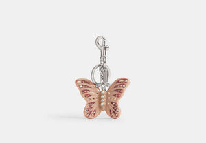 Signature Bag Charm - Silver/Cream