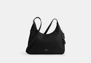 Ella Shoulder Bag - Gunmetal/Black
