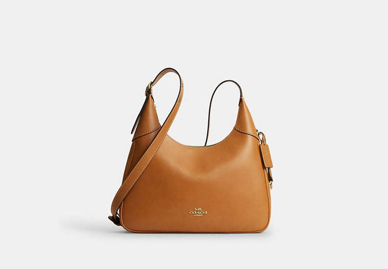 Ella Shoulder Bag - Gold/Brown