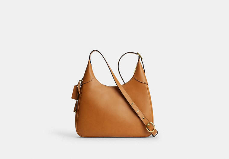 Ella Shoulder Bag - Gold/Brown