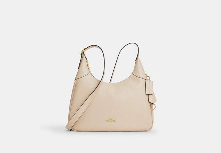 Ella Shoulder Bag - Gold/Oat